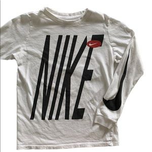 White nike long sleeve